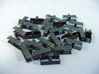 25 New Leviton Duplex Clips for SC Fiber Optic Thread Lock Connectors 49884-DPC