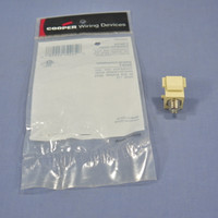 Cooper Ivory Modular TV Video Connector F-Type Coaxial Cable Jack RG6 5552-5EV