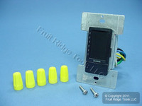 Leviton Black Mark 10 Fluorescent TOUCH Light Dimmer Switch TPX06-1LE