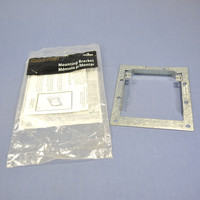 New Leviton Dual-Gang Rough-In Low Voltage Extension Mounting Bracket 47610-2R