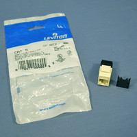 Leviton Almond RJ45 Quickport Cat5 Snap-In 8-Conductor Jack T568A T568B 40838-BA