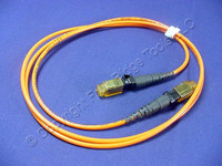 1M Leviton Fiber Optic Multimode Duplex Patch Cable Cord MT-RJ 62.5mic 62DMJ-M01