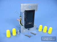 New Leviton Black Mark 10 Fluorescent TOUCH Light Dimmer Switch 1000VA TPX10-1LE