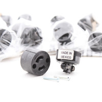 10 Cooper Hart-Lock ML-1 Midget Type Locking Connector Plugs Twist Lock NEMA ML1R 15A 125V 7464N