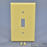 Leviton Ivory EXTRA DEEP 1-Gang Toggle Switch Cover Wall Plate Switchplate 86301