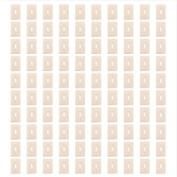 100 Leviton Almond UNBREAKABLE Midway Switch Cover Wallplates Thermoplastic Nylon Switchplates PJ1-A