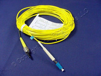 10M Leviton Fiber Optic Single-Mode Simplex Patch Cable Cord FC LC UPC UPSFL-S10