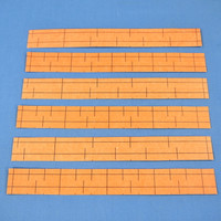 Leviton Orange Labels for Cat 5e 110-Type Telephone Wiring Base Lined 41LBL-O