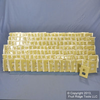 150 Leviton Ivory 1-Gang MIDWAY Receptacle Wallplates Duplex Outlet Covers 80503-I