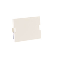 2 Leviton Ivory 2-Unit MOS Blank Filler Wallplate Insert Cover Modules 41292-2BI