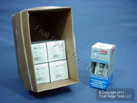 5 Leviton Gray 3-Way COMMERCIAL Wall Light Switches 20A CS320-2GY