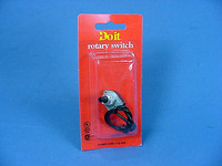 DIB Rotary ON/OFF Compact Single Pole Appliance Switch 6A 125V 3A 250V 518602