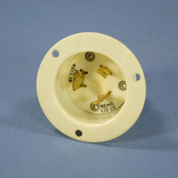 Bryant Twist Locking Flanged Inlet Plug NEMA L11-20P 20A 250V 3� Bulk L1220FI
