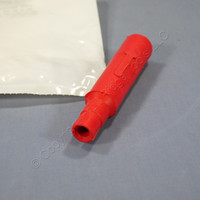 Leviton Red Cam Plug Insulating Sleeve Male ECT 15 Series 15SDM-48R