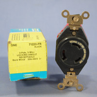 Leviton L12-20 Locking Receptacle Turn Lock Outlet NEMA L12-20R 20A 480V 3� 71220-FR