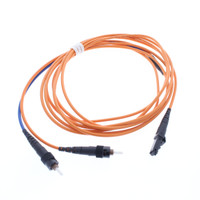 3M Leviton Fiber Optic Multi-Mode Duplex Patch Cable Cord MT-RJ ST 50 50DTM-M03