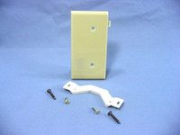 Leviton Ivory UNBREAKABLE Blank End Panel Sectional Cover Wallplate PSE14-I