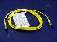 2M Leviton Fiber Optic Singlemode Simplex Patch Cable Cord FD FC SPC SPSFC-S02