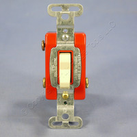 Pass & Seymour Ivory COMMERCIAL Toggle Light Wall Switch 3-Way 20A Bulk CS320-I