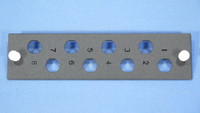 New Leviton Fiber Optic MT-RJ Adapter Plate Patch Panel Mount Unloaded 5F100-NST