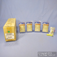 5 Leviton Ivory 3-Way Magnetic Low Voltage Toggle Touch Dimmer Switches 1000W TGM10-1LI