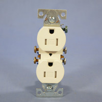 Cooper Light Almond TAMPER RESISTANT Duplex Receptacle Outlet NEMA 5-15R 15A 125V TR270-9LA