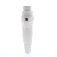 White Leviton 18 Series Female Cam-Type Connector Insulating Sleeve 18SDF-14W