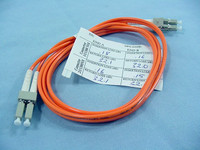 1M Leviton Fiber Optic Multi-Mode Duplex Patch Cable Cord LC LC 62.5m 62DLC-M01