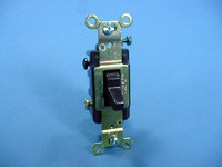 Eagle Brown COMMERCIAL 3-Way Quiet Toggle Light Switch 20A 120/277V Bulk CS320B