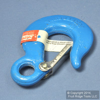National Hardware #3247BC Forged Steel Blue 5/16" Eye Slip Hook With Latch N265-512
