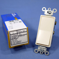 New Leviton Almond Decora 4-Way Rocker Wall Light Switch 15A Quickwire 5604-2A