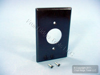 Leviton MIDWAY Brown 1.406" Receptacle 1G Wallplate Single Outlet Cover 80504