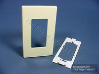 Leviton Almond 1-Gang Standard Decora Screwless Wallplate GFCI GFI Cover 80301-A