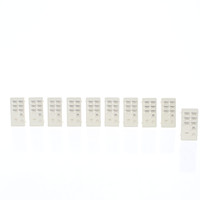 10 Leviton Almond Face Plate Color Change Kits For Decora 6-Scene Controller DCK6S-A