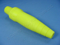 Leviton Yellow Cam Plug Insulator Sleeve Female ECT 16 Series 16SDF-22Y Bagged