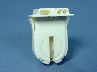 Leviton Fluorescent Lamp Holder Light Socket T-12 T-8 Medium Bi-Pin G13 Base T8 T12 Shunted 23653-NP