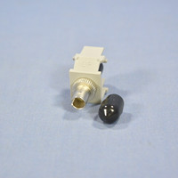 Leviton Gray Quickport Fiber Optic ST Jack Connector Zirconia SM/MM 41084-SGZ