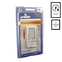 Leviton Gray Touch Point Light Dimmer Switch 1000VA Magnetic Low Voltage 1000W Incandescent TPM10-1LG