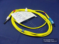 2M Leviton Fiber Optic Singlemode Simplex Patch Cable Cord ST/SC PC PCSCT-S02