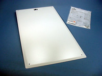 Leviton White 29.5" Durable Steel Structured Media Center Cover 280 Series 47605-F28