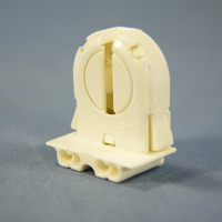 Leviton Fluorescent Lampholder Light Socket T-8 Low Profile Bi-Pin Bulk 13652-NP