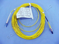 10M Leviton Fiber Optic Singlemode Simplex Patch Cable Cord FC LC SPC SPSFL-S10