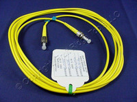 3M Leviton Fiber Optic Single-Mode Simplex Patch Cable Cord ST FC UPC UPSTF-S03