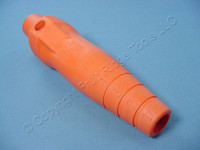 New Leviton Orange Cam-Type Plug Insulator Sleeve Female ECT 16 Series 16SDF-14O