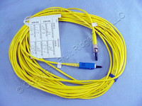 10M Leviton Fiber Optic Singlemode Simplex Patch Cable Cord ST SC SPC SPSCT-S10