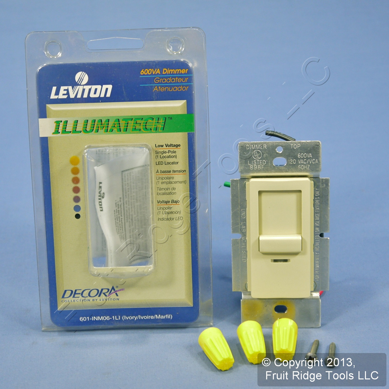leviton lighted dimmer for led lights