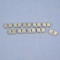10 Leviton 2-Position Bridging Clips for Split M Phone Wiring Blocks 40067-BC