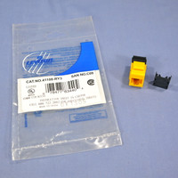 Leviton Yellow Cat 3 Quickport Jack Cat3 RJ45 Telephone 41108-RY3