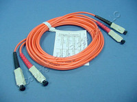 3M Leviton Fiber Optic Multi-Mode Duplex Patch Cable Cord SC 62.5/125 62DSC-M03