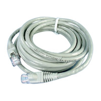 Leviton Gray Cat 6+ 10 Ft Ethernet LAN Patch Cord Network Cable Booted Cat6+ AG600-10S